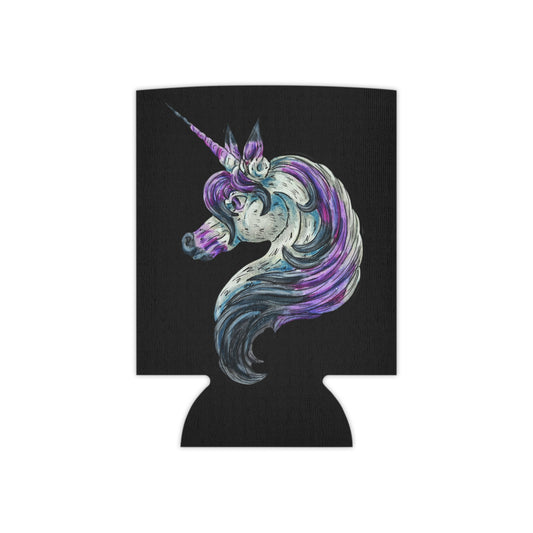 Unicorn Head Can Cooler
