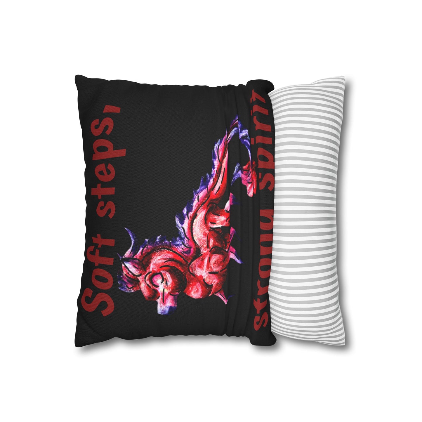 Chibi Myer the Kirin- Fantasy Animal - Kirin Gift- Double- sided Pillow Cover
