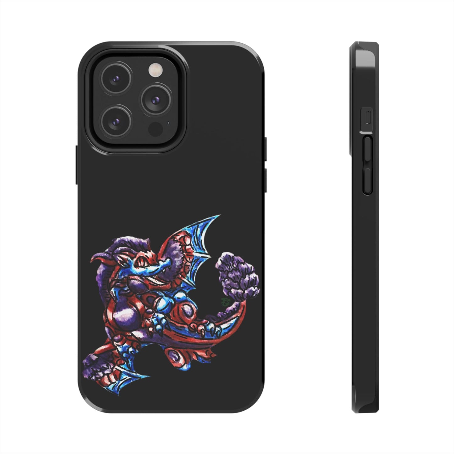 Cutesy January Dragon Twirl Tough Phone Cases