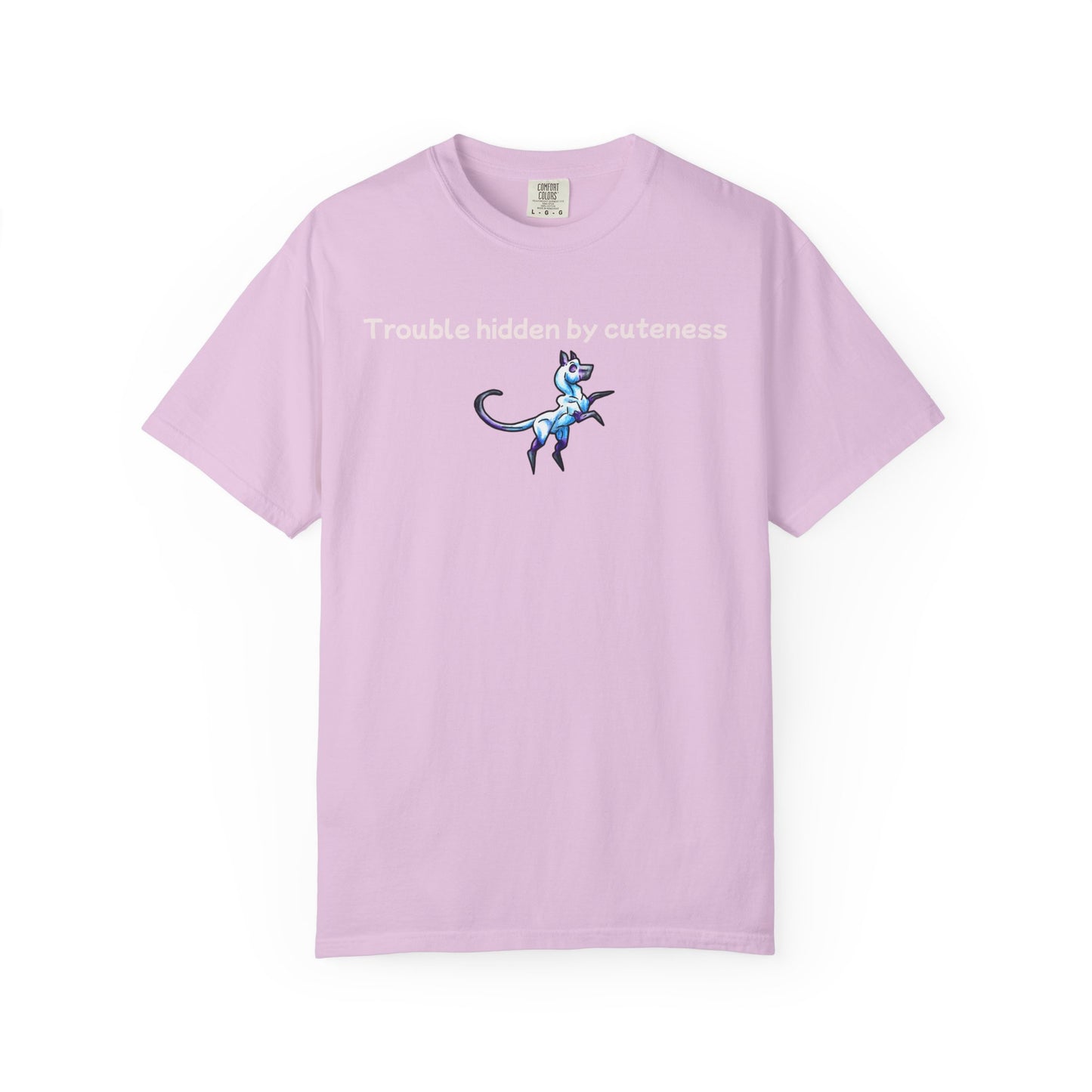 Chibi Slictine the Cat- trouble- Fantasy Cat- Cute Creature Art- Nature Animal- T Shirt