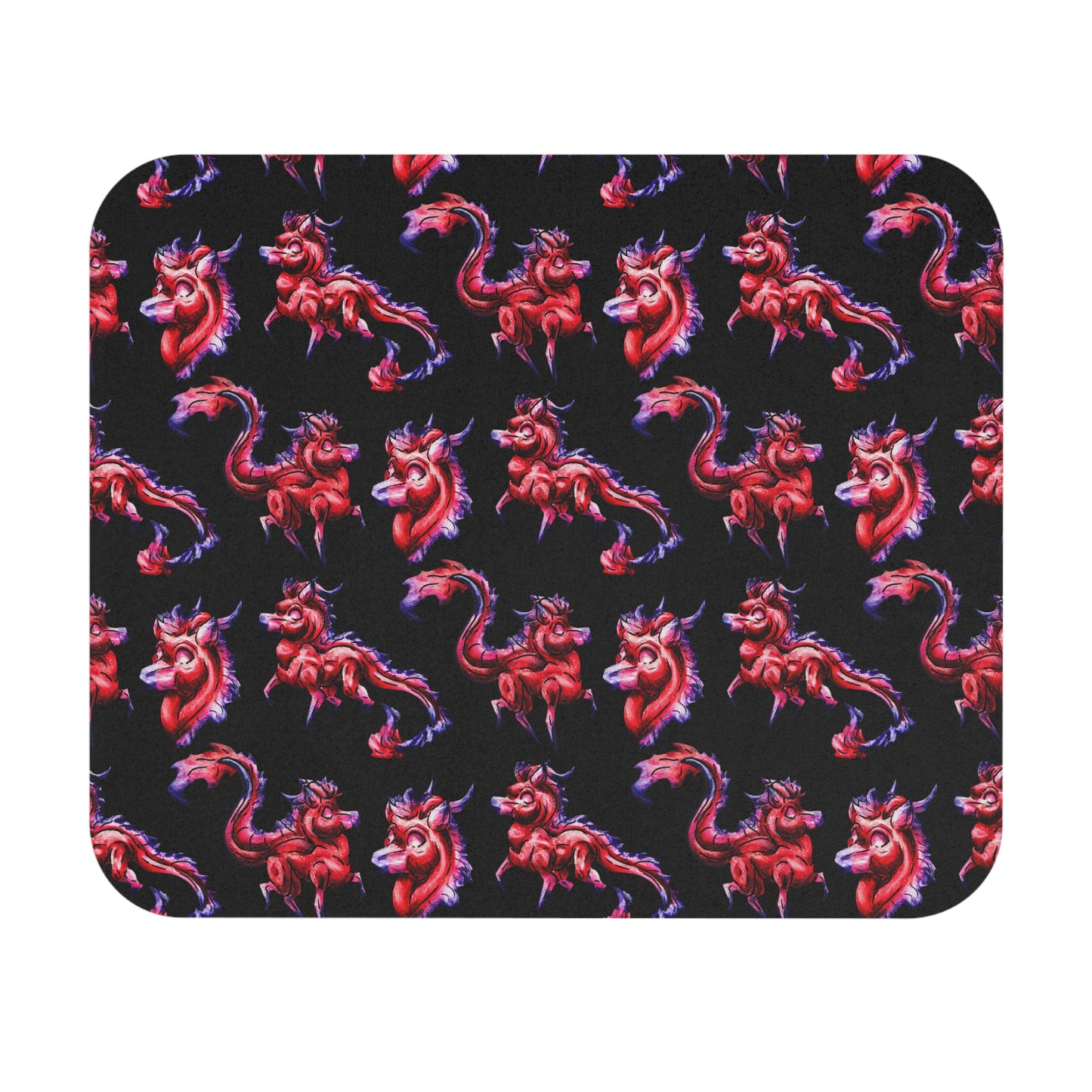 Chibi Myer the Kirin Pattern Mouse Pad (Rectangle)