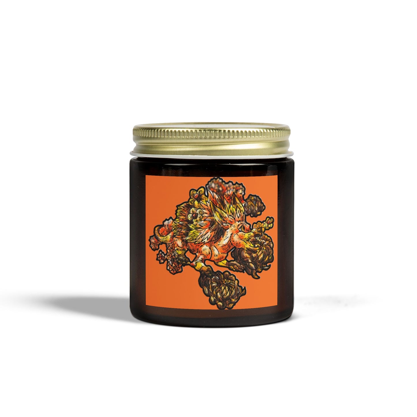 Aster the Fall Hedgehog Scented Candle