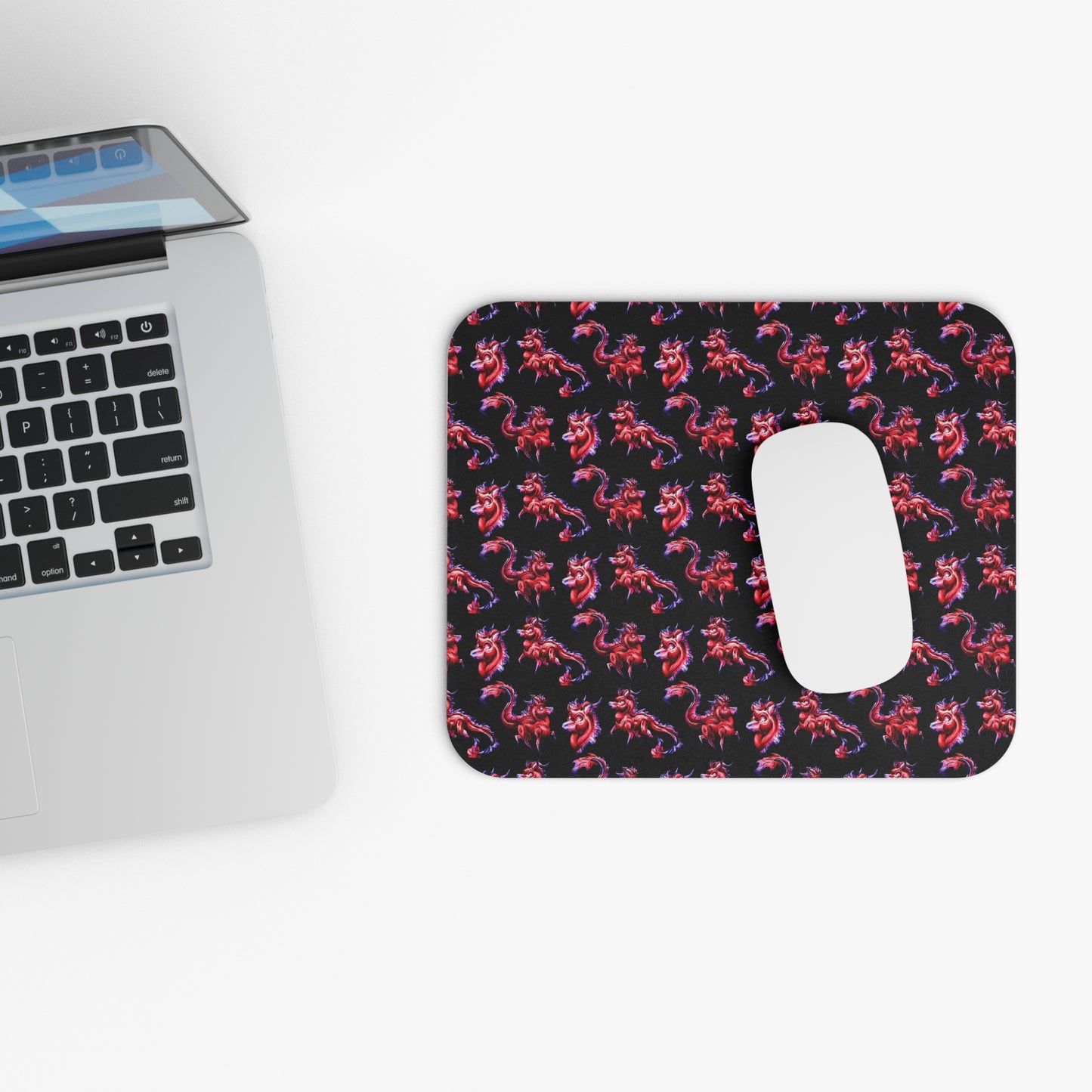 Chibi Myer the Kirin Pattern Mouse Pad (Rectangle)