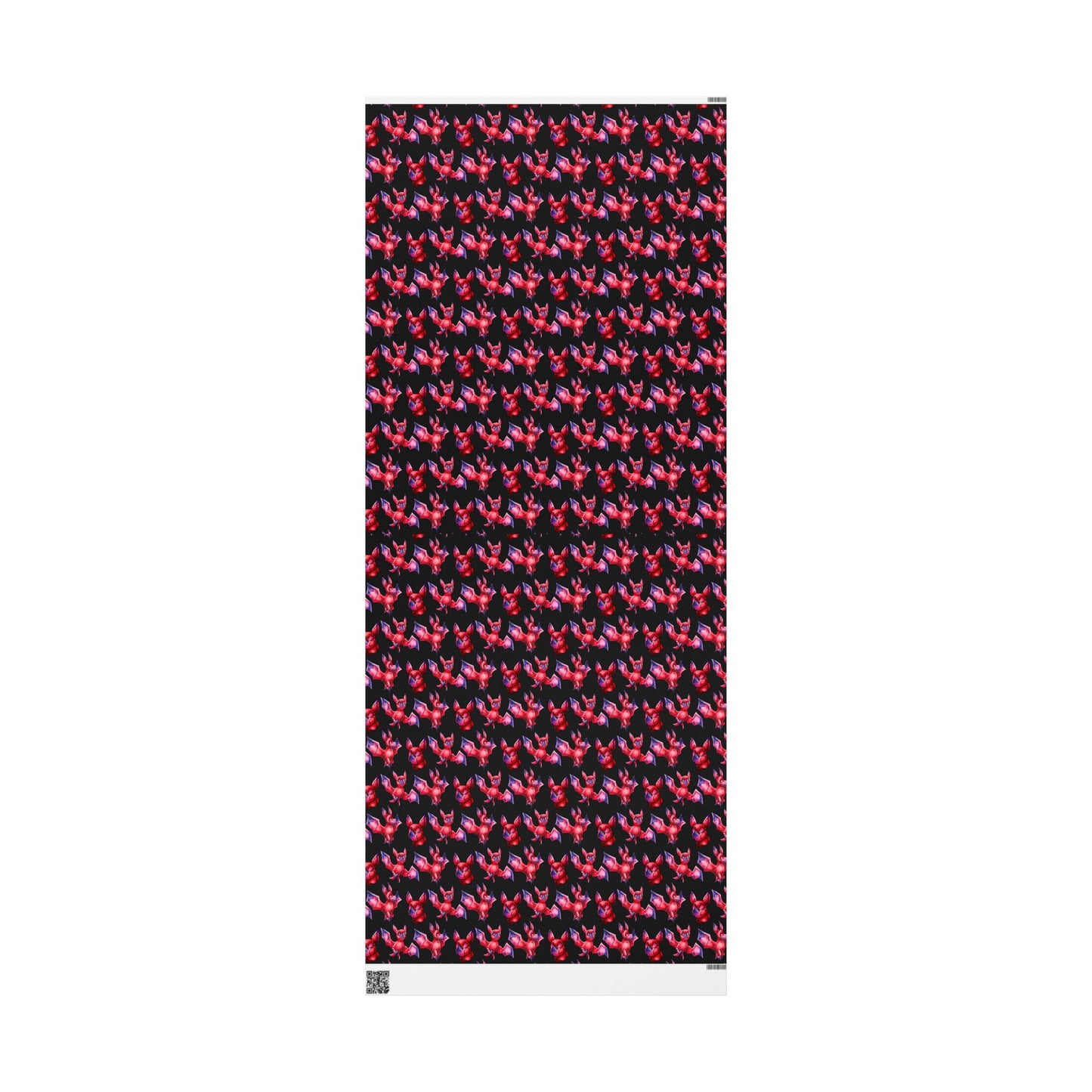 Chibi Myra the Bat- Pattern- Chibi Bat- Cute Animal - Wrapping Paper