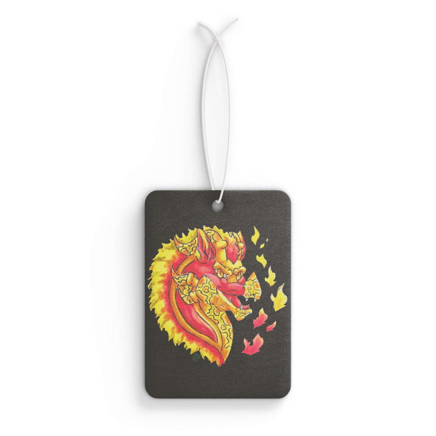 Cutesy Fire Dragon Car Air Freshener