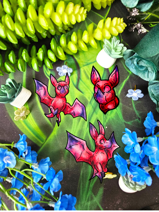 Minis Myra the Bat Sticker Set