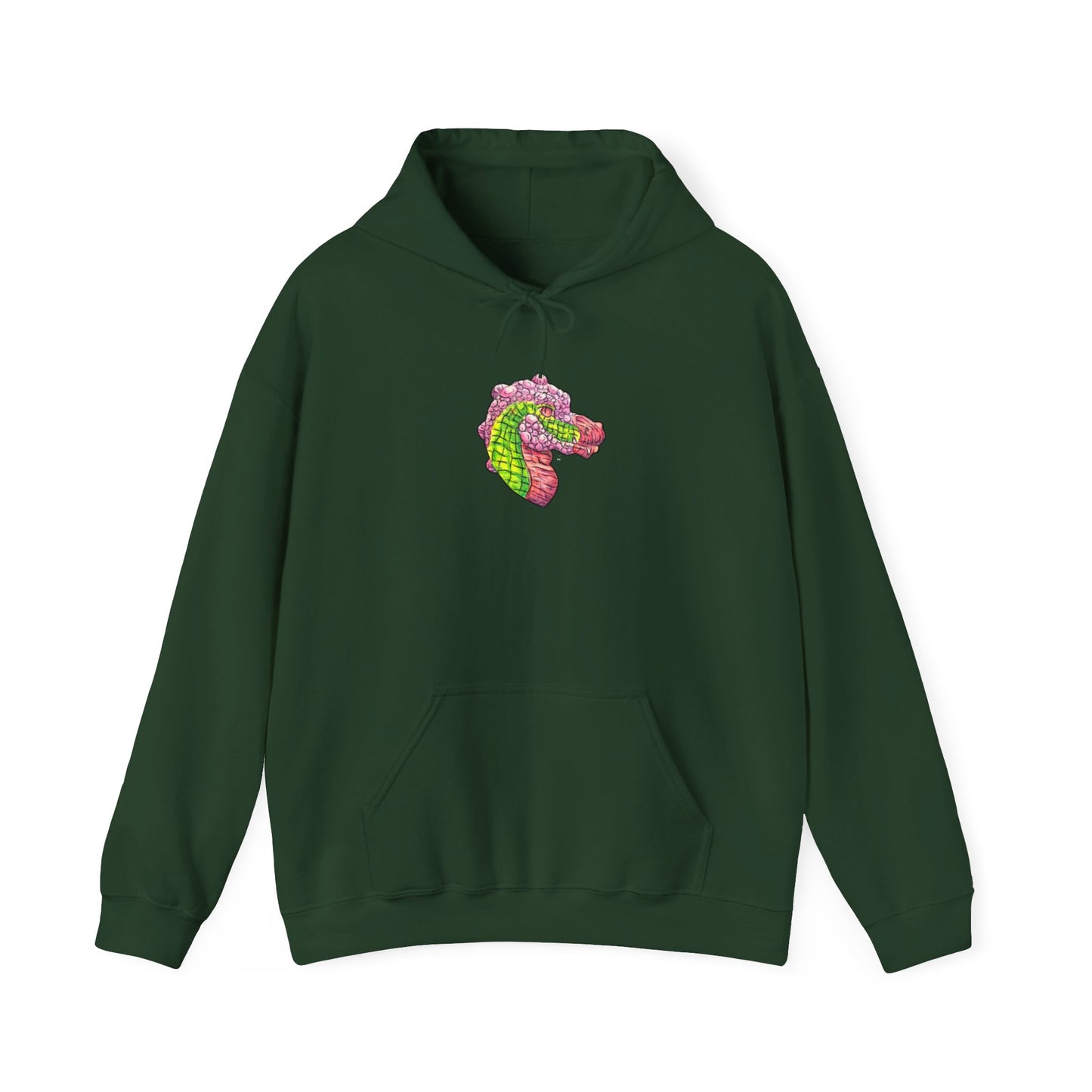 Dimetrodon Head Unisex Heavy Blend™ Hooded Sweatshirt