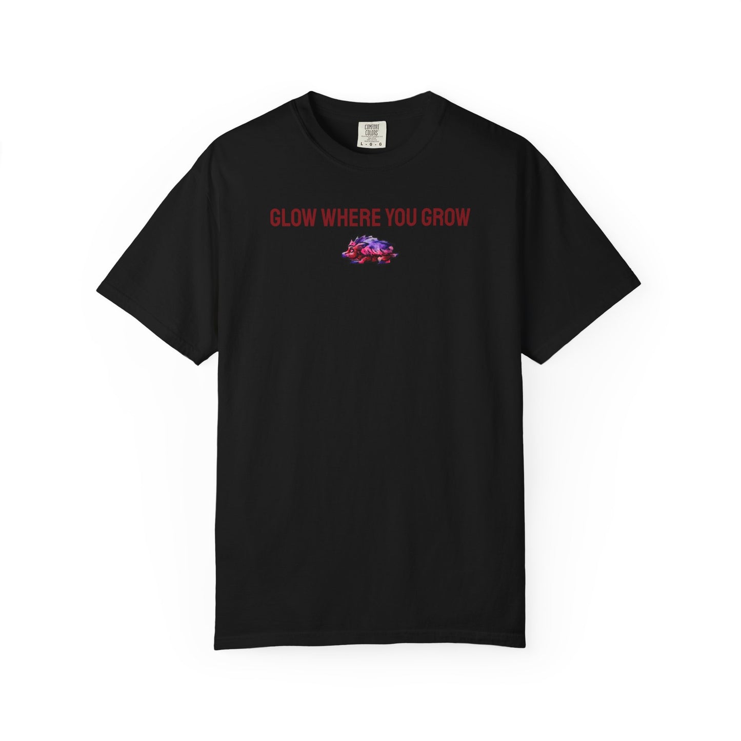Chibi Azalea the Hedgehog- Glow- Chibi Hedgehog- Cute Animal - T-shirt