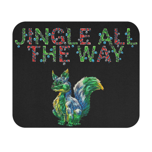 Jingle the Fox Mouse Pad (Rectangle)