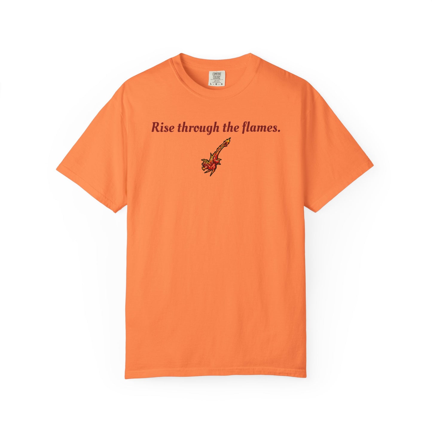 Chibi Fire Dragon- Rise- Elemental- Fantasy Dragon-T-shirt