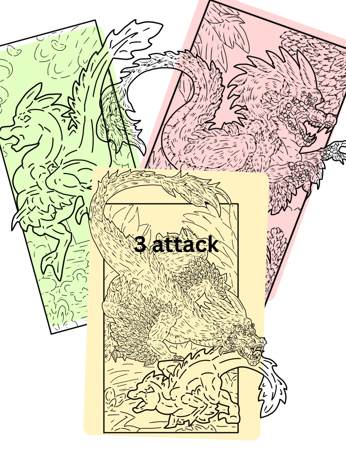 Die-Cut Caena the Raptor Bookmarks DIGITAL DOWNLOAD Line Art Version