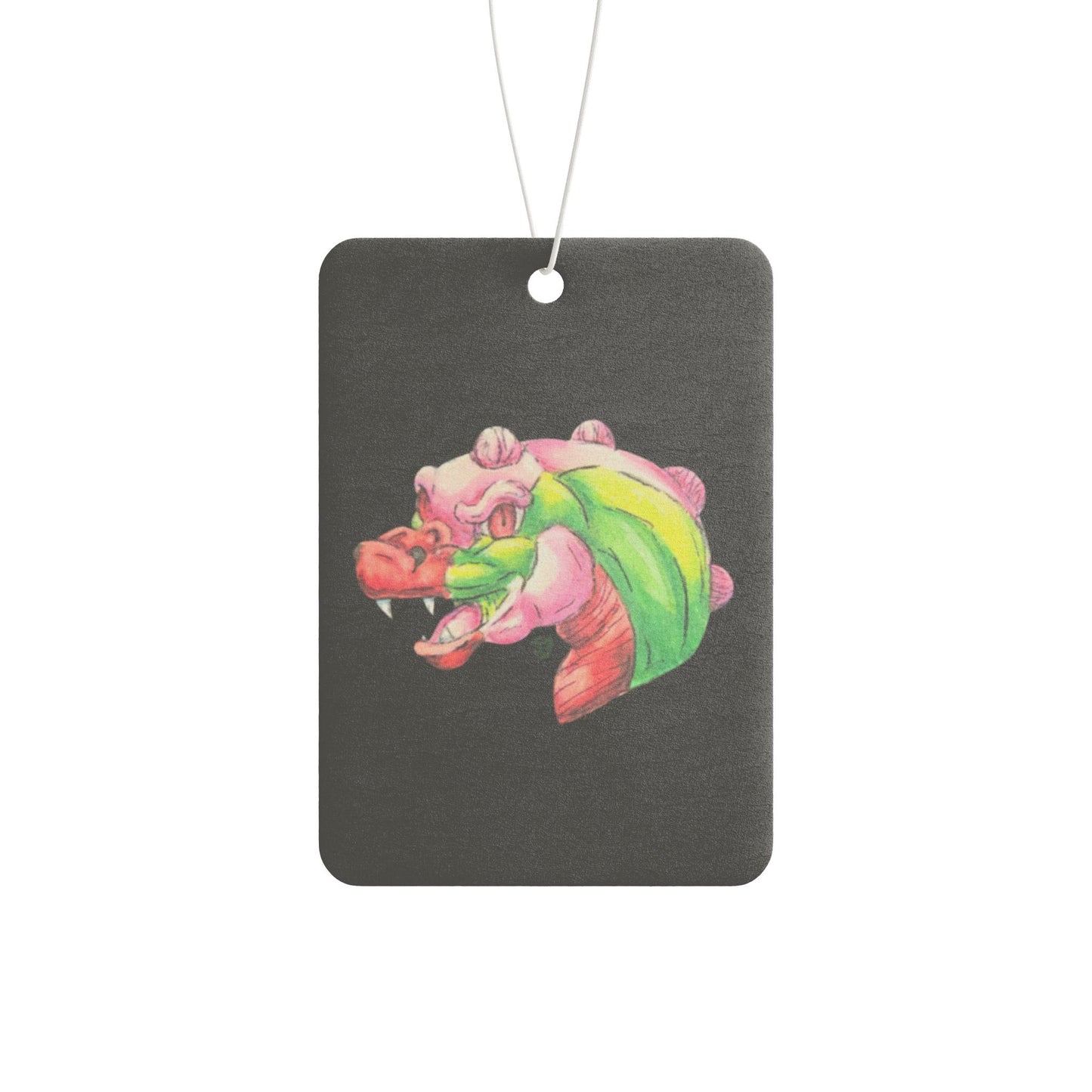 Cutesy Dimetrodon Head Car Air Freshener