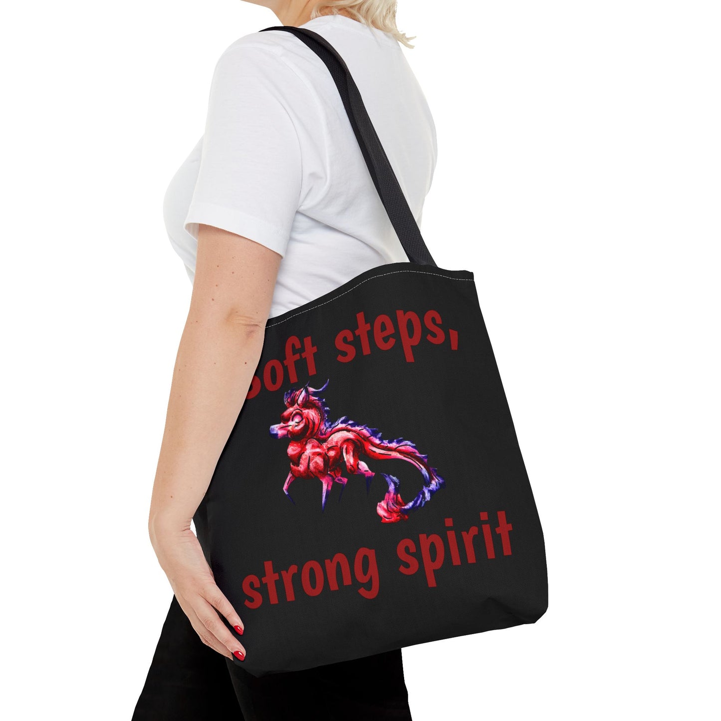 Chibi Myer the Kirin- Fantasy Nature- Mythical Creature- Kirin Gift - Double-Sided Tote Bag