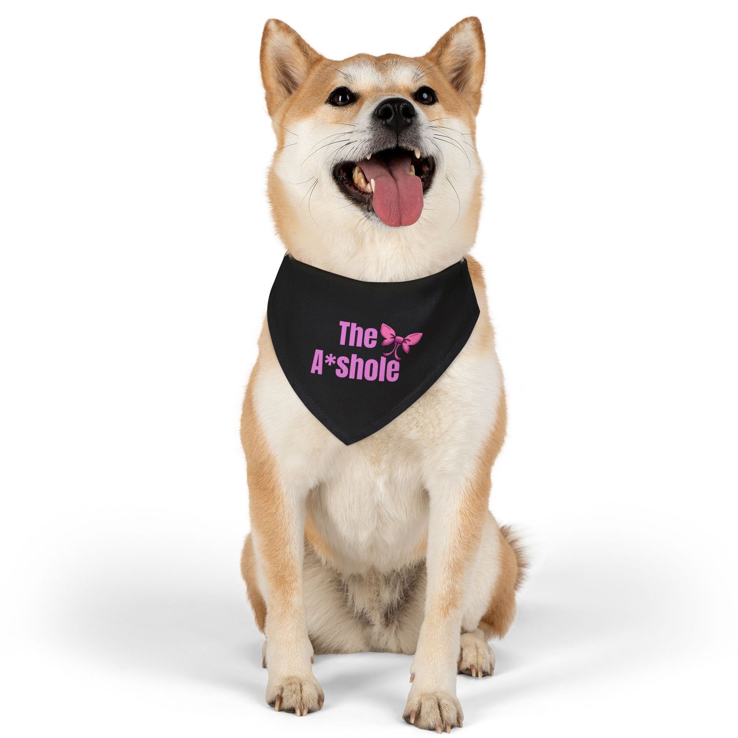 The A*shole Pet Bandana Collar - Funny Dog Bandana - Girl