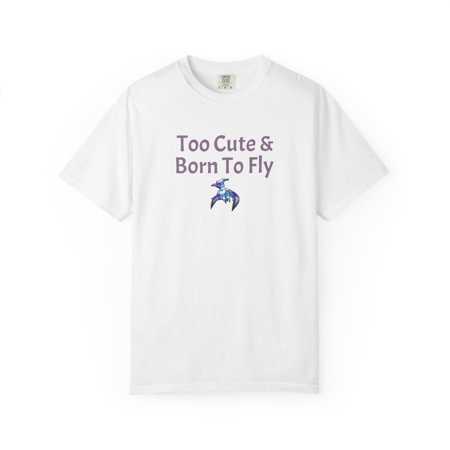 Siln – Too Cute - Pterodactyl Art -Flying Dinosaur T-shirt