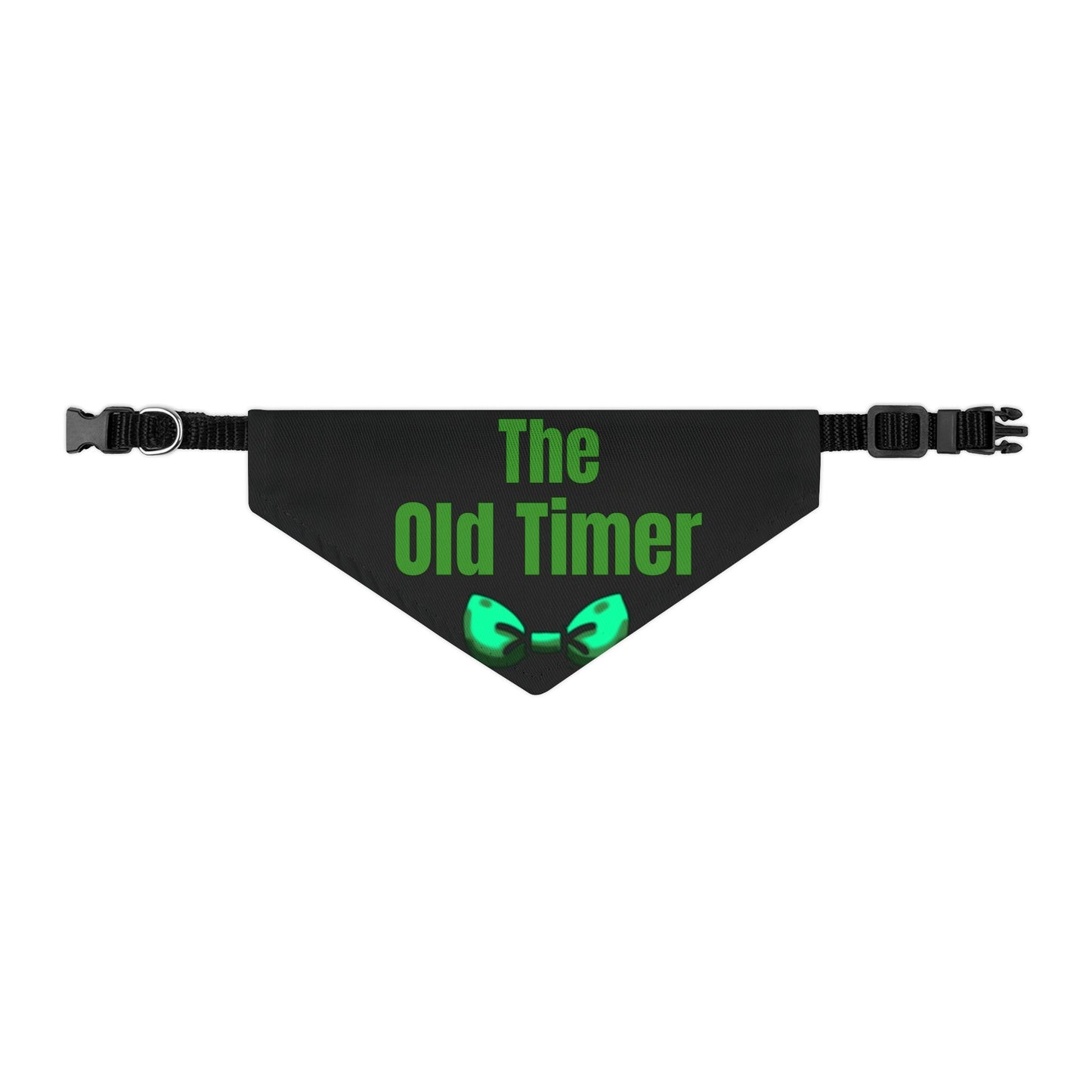 The Old Timer Pet Bandana Collar- Funny Dog Bandana - Boy