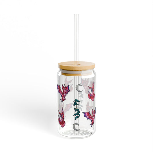 Myra the Bat Sipper Glass, 16oz
