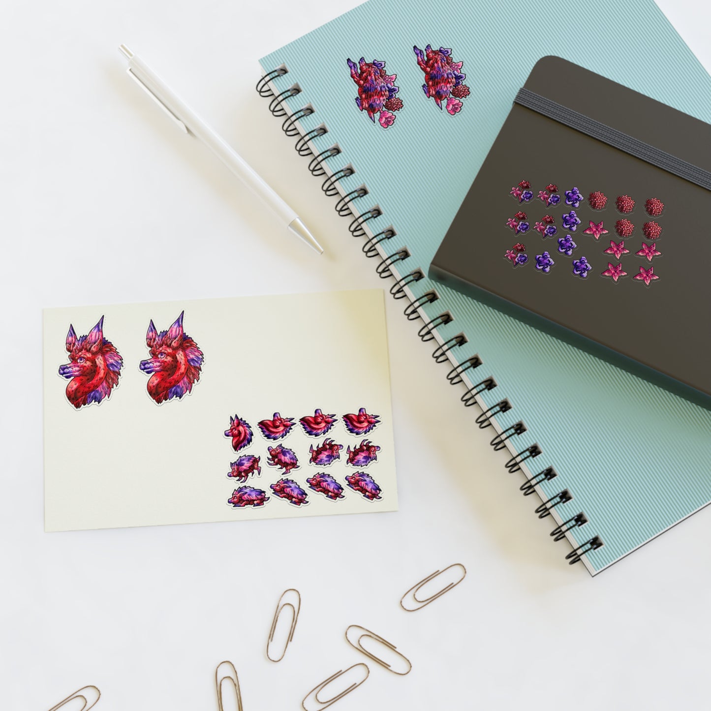 Azalea the Hedgehog Sticker Sheets 6"x4"