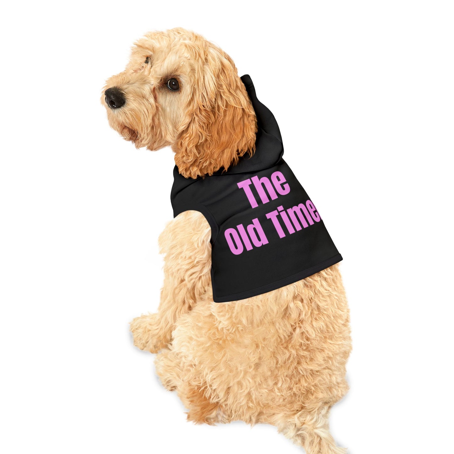 Old Timer Pet Hoodie - Funny Dog or Cat Hoodie - Girl