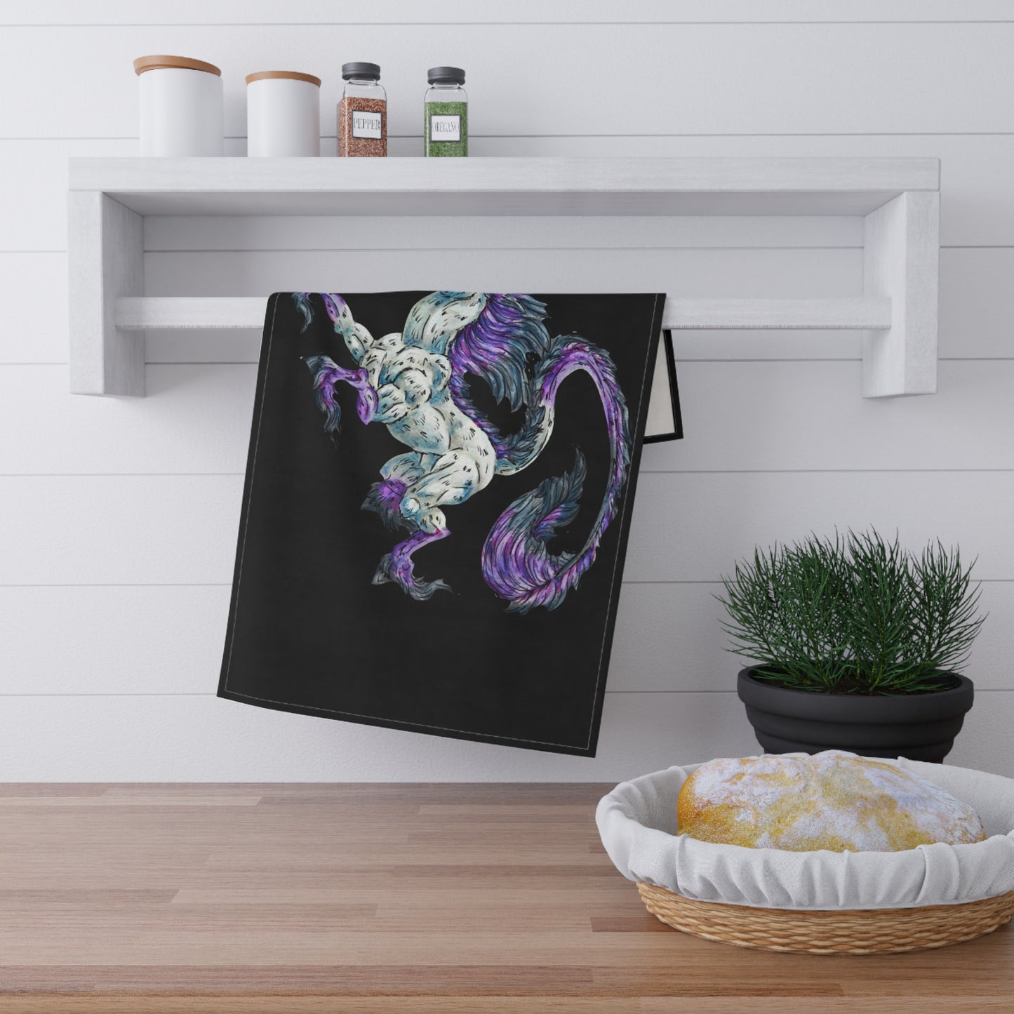 Unicorn Jump Tea Towel