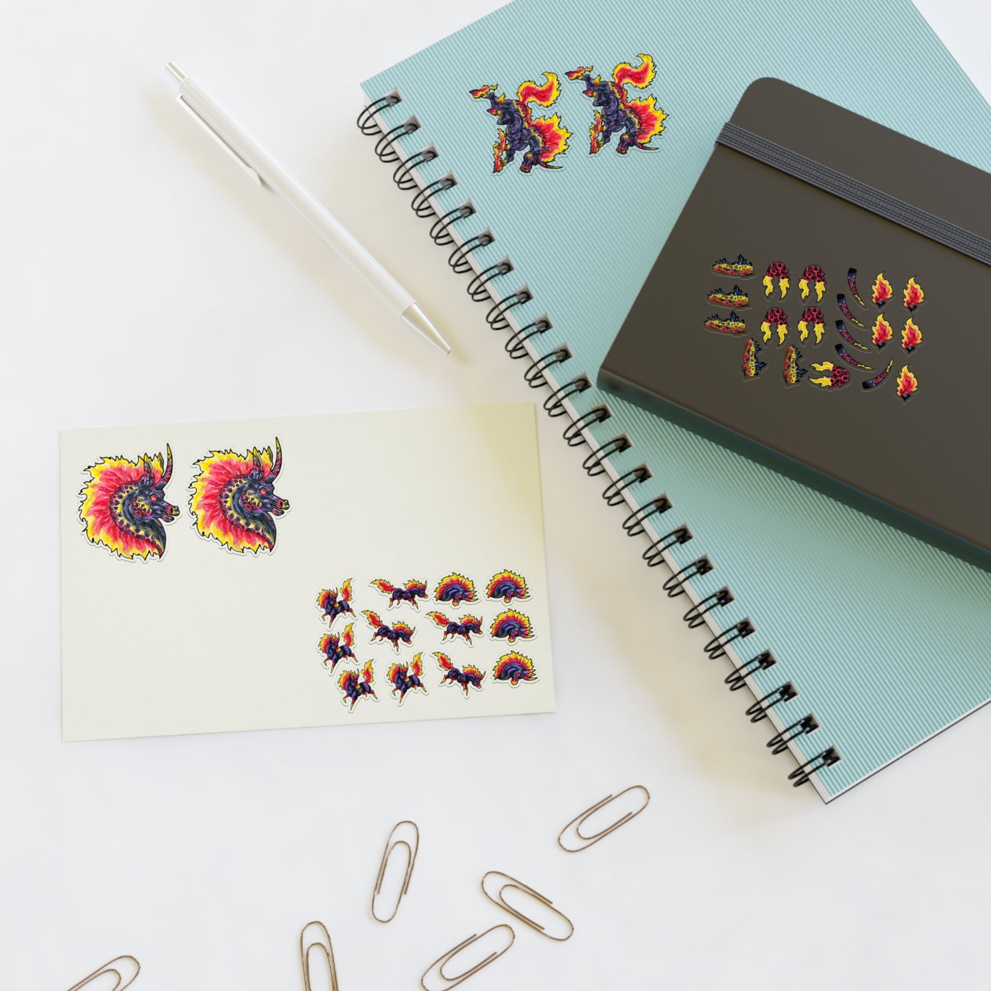 Nightmare Sticker Sheets 6"x4"
