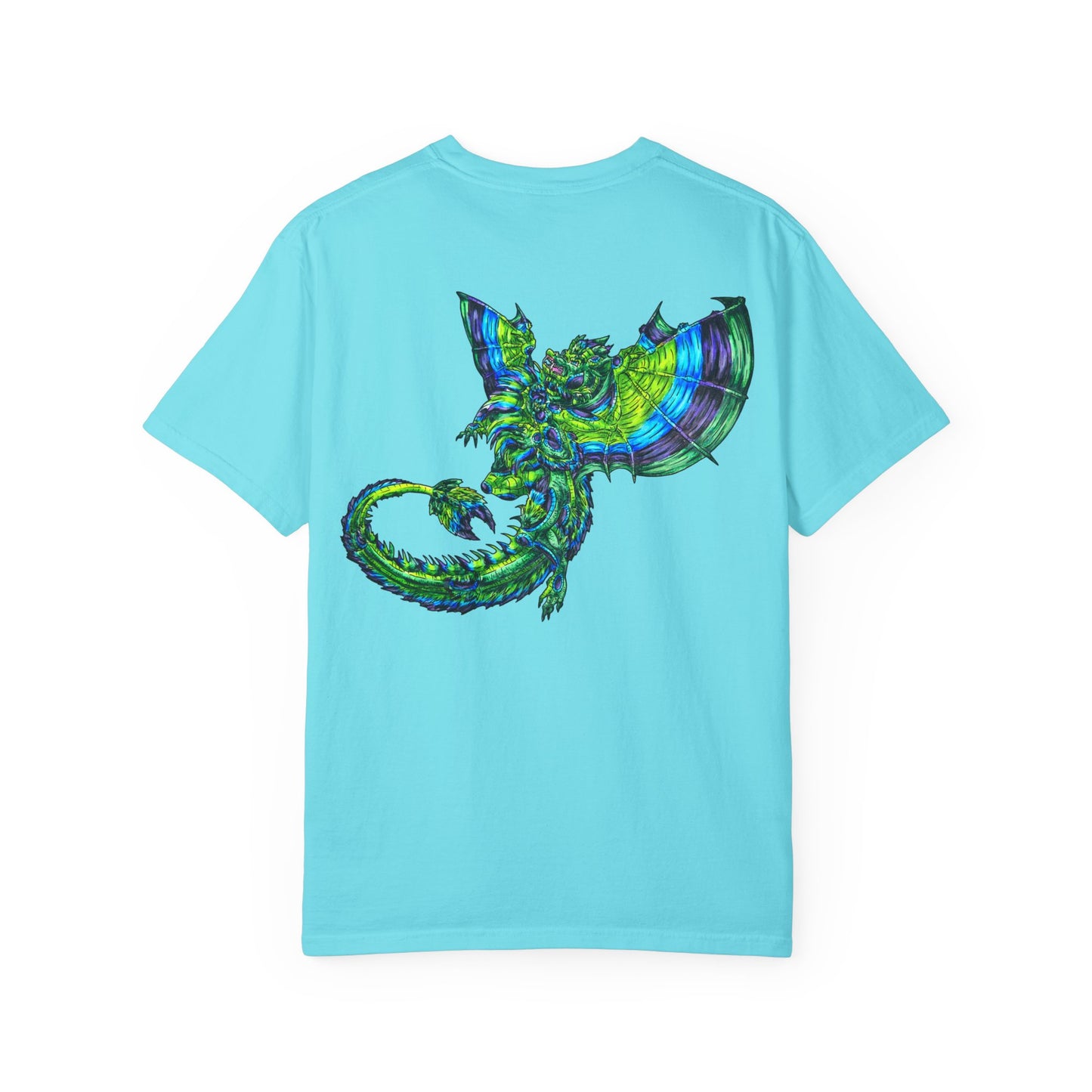 Arlith- Emerald Dragon – Aggressive Green Fantasy Dragon – Warning: Grumpy & Aggressive T-shirt – Mythical Creature– Dragon Lover Gift