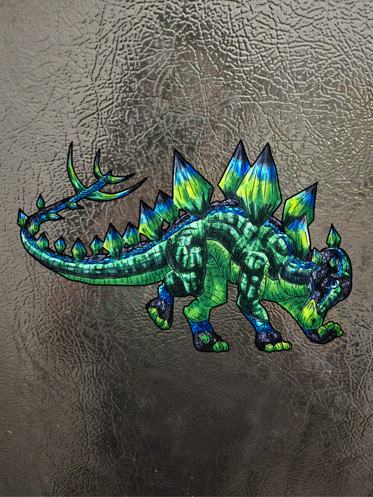 Chibi Arith the Stegosaurus 3pk Magnets