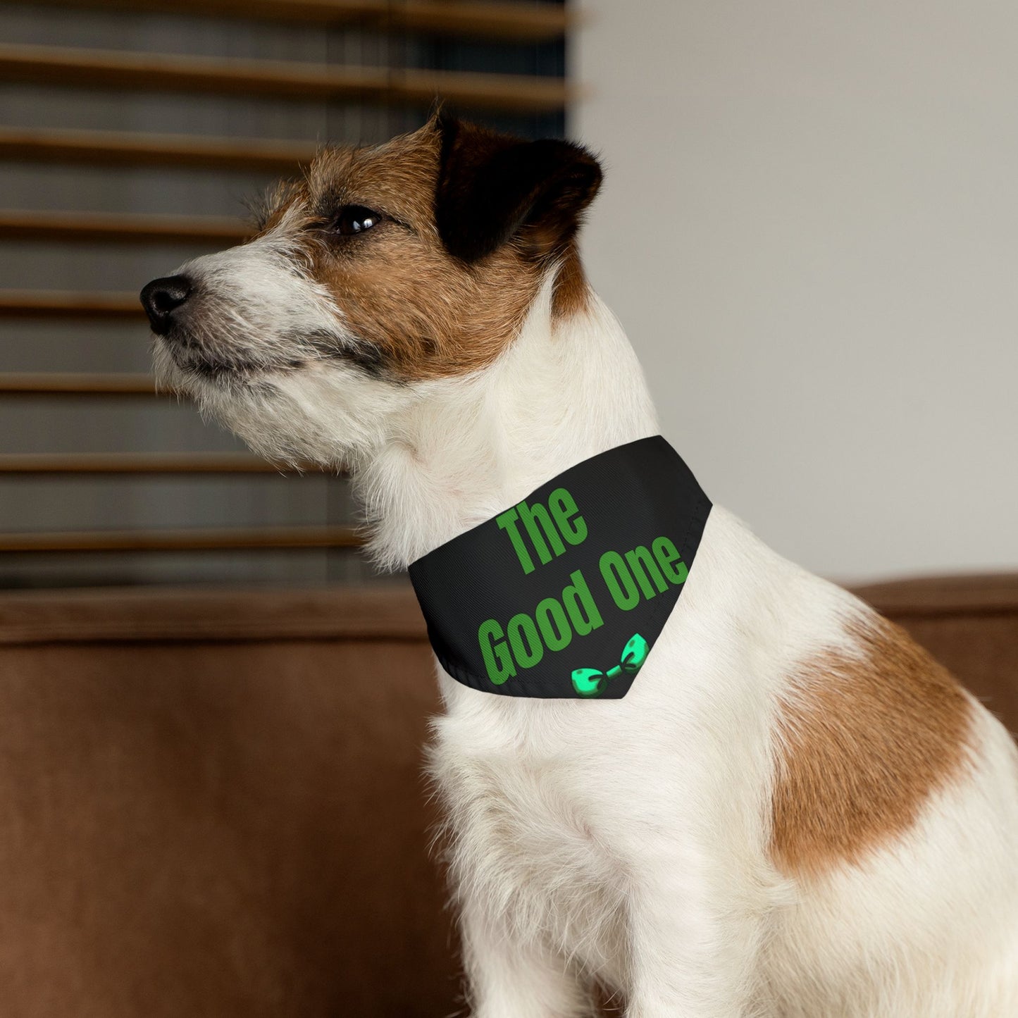 The Good One Pet Bandana Collar - Funny Dog Bandana - Boy