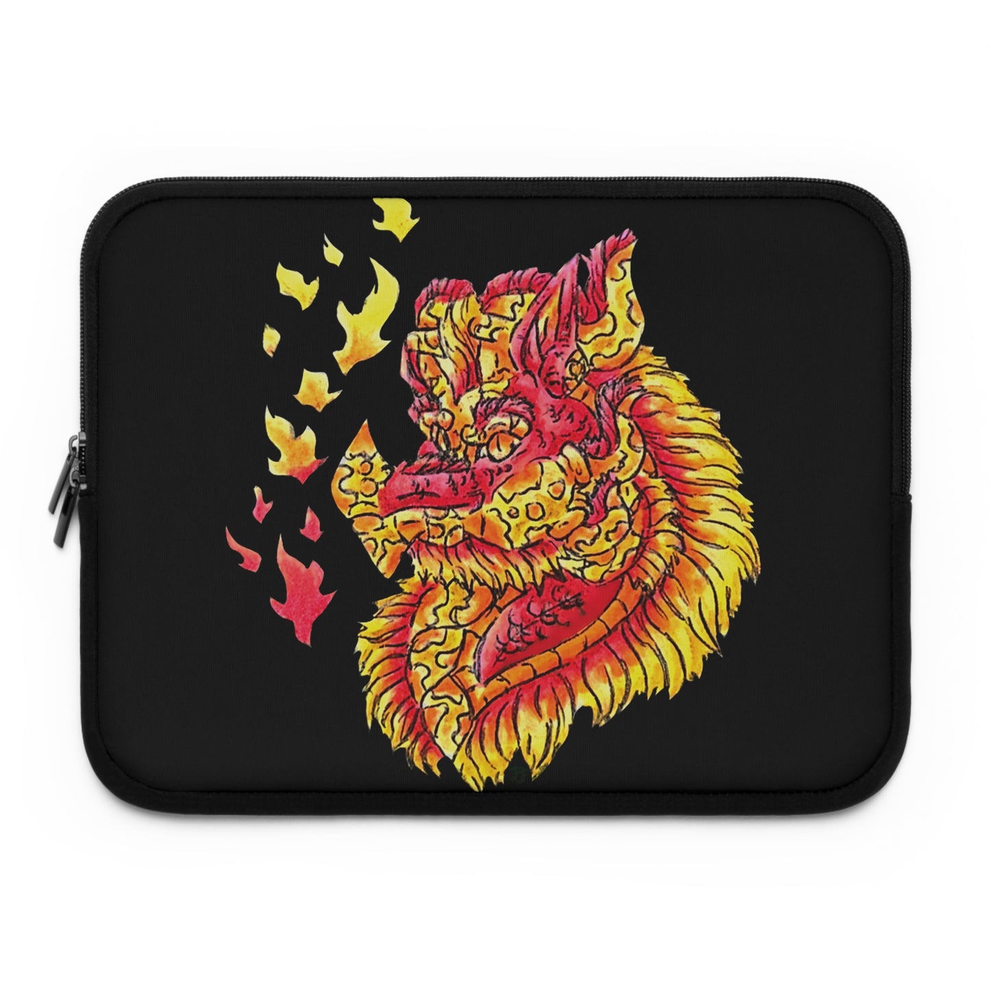 Fire Dragon Head Laptop Sleeve