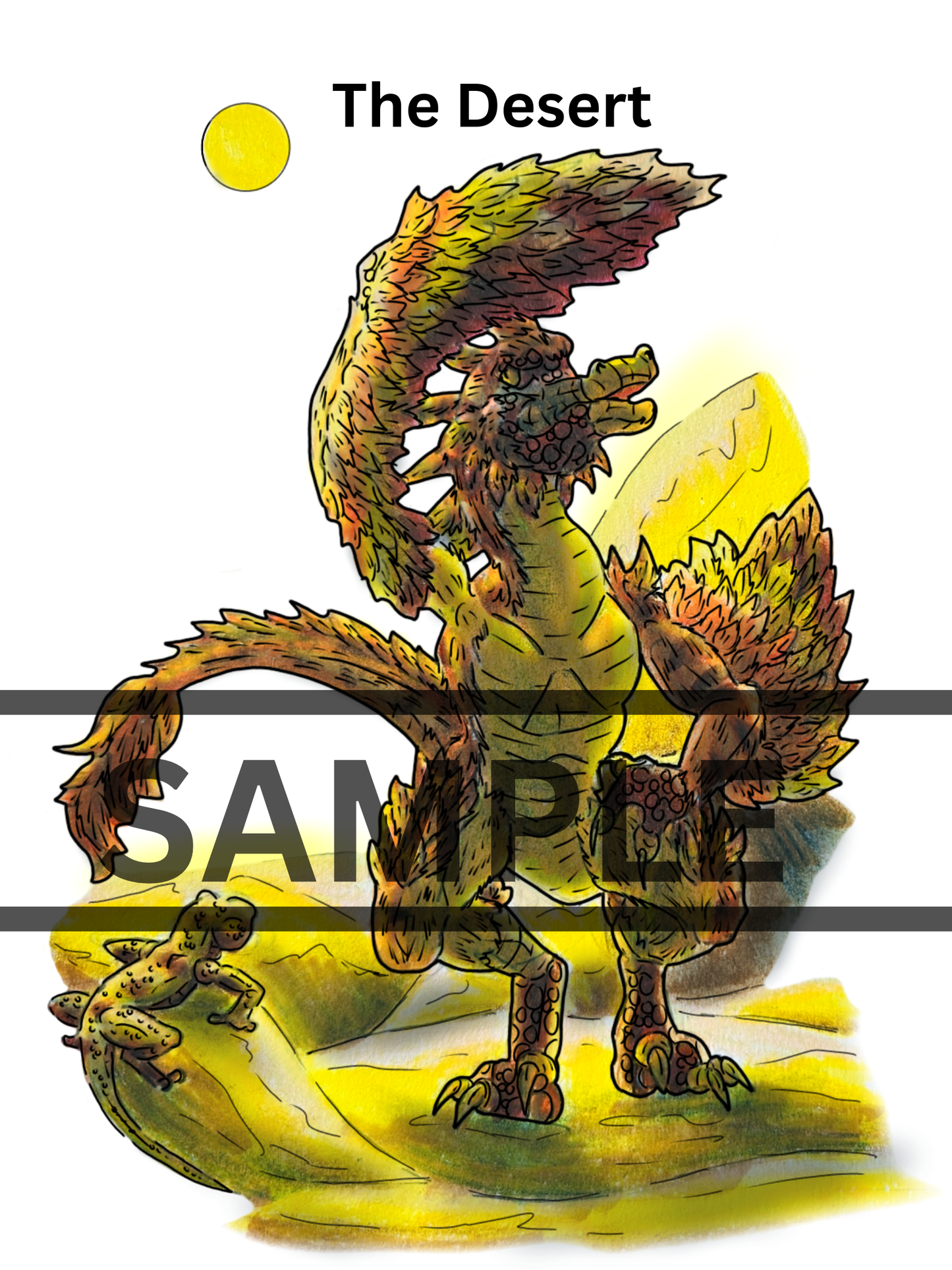 Caena Adventure DIGITAL DOWNLOAD Colored Version