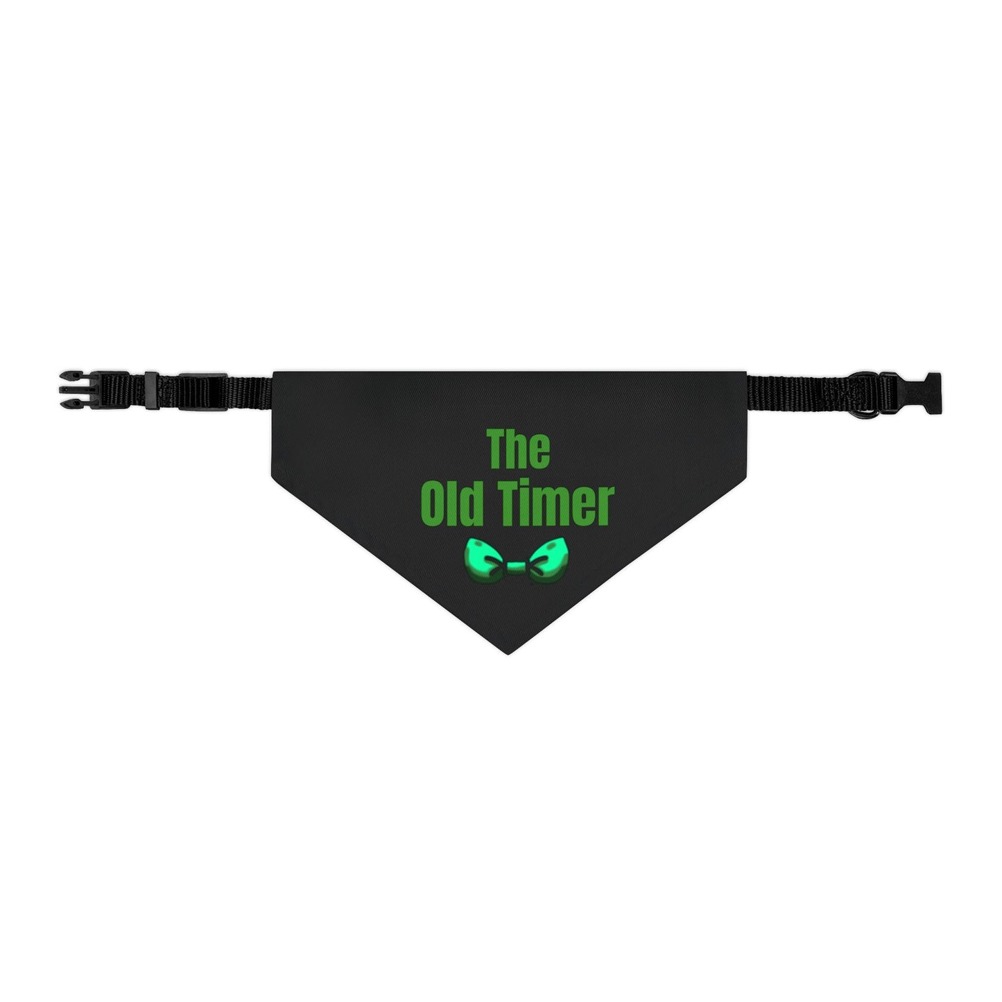 The Old Timer Pet Bandana Collar- Funny Dog Bandana - Boy