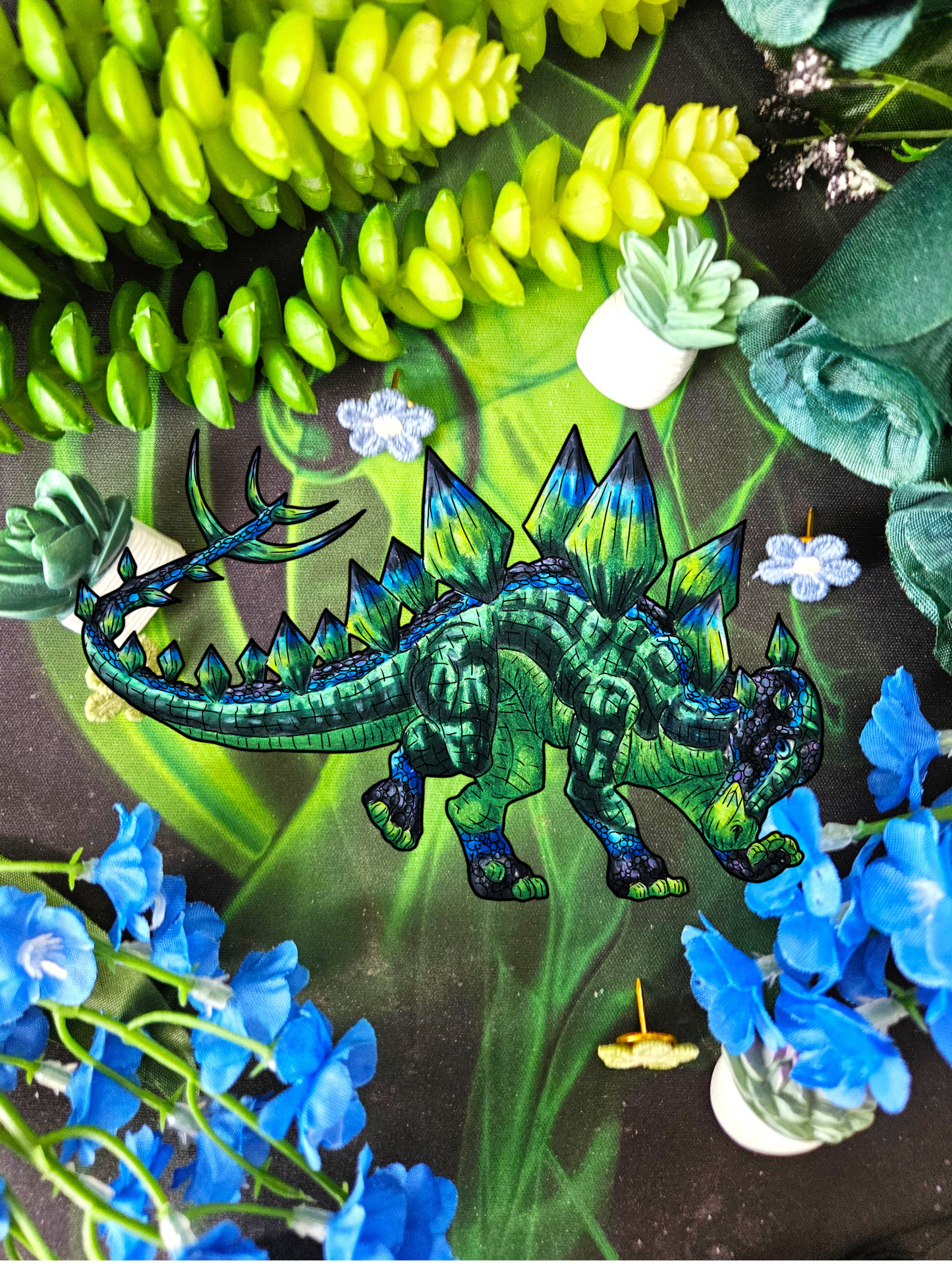 Arith the Stegosaurus Body Sticker