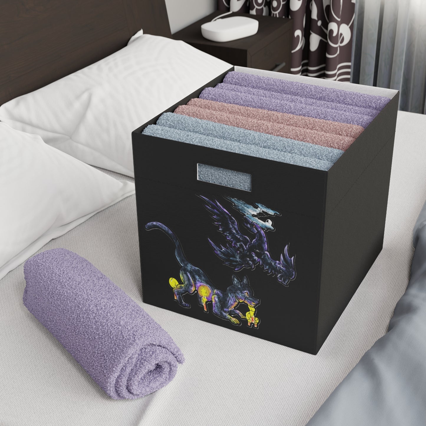 Halloween Felt Storage Box