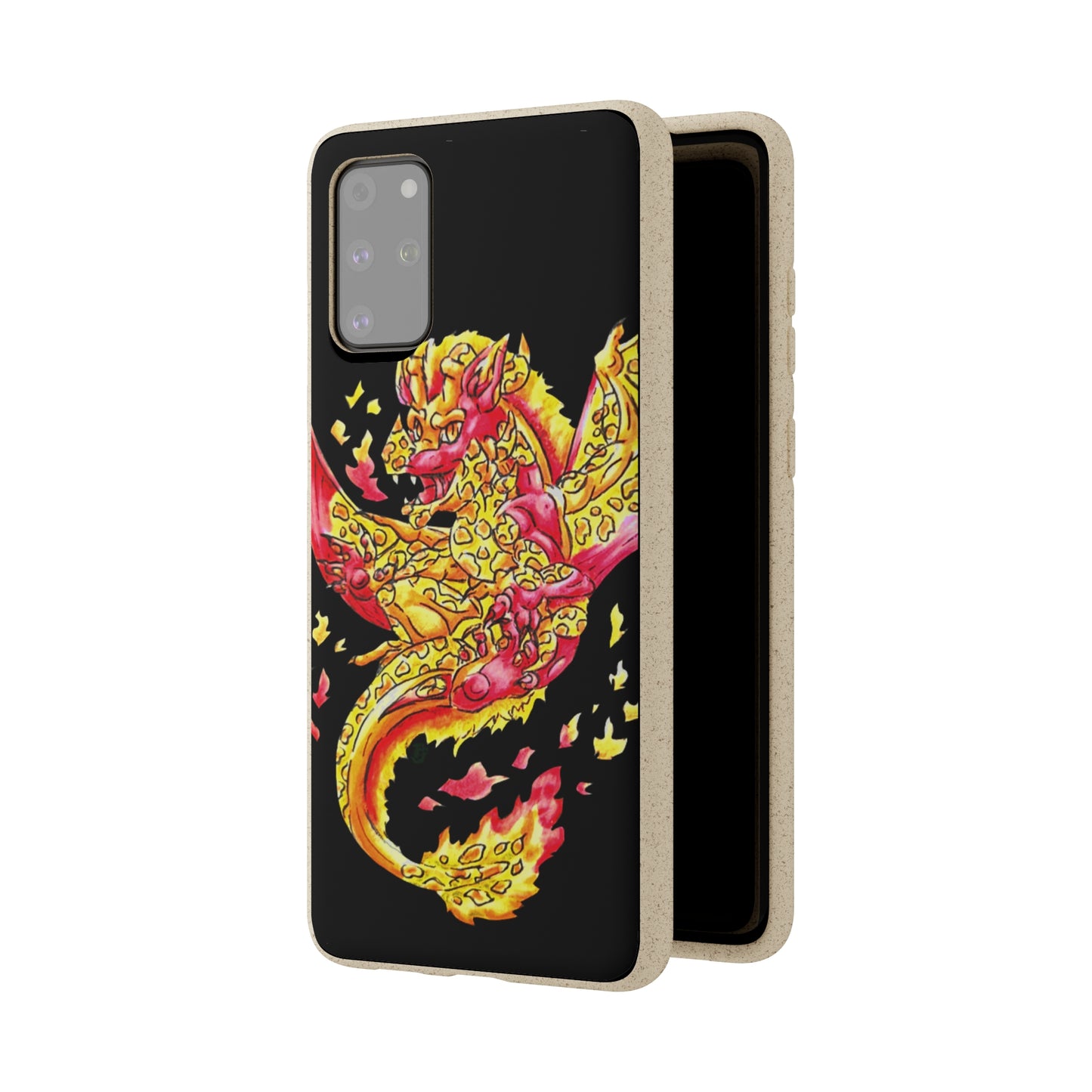 Cutesy Fire Dragon Float Biodegradable Cases