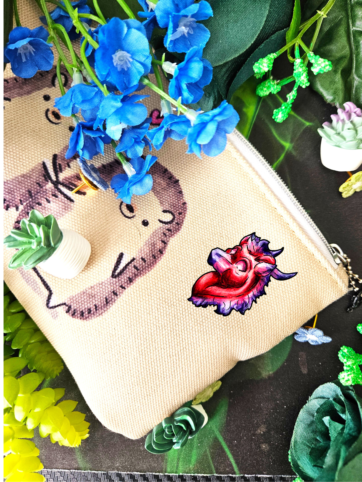 Myer- Crimson Kirin– Red Fantasy Chibi Kirin –Chibi Kirin Pins– Mythical Creature– Kirin Lover Gift- Shrink Pin 3pk