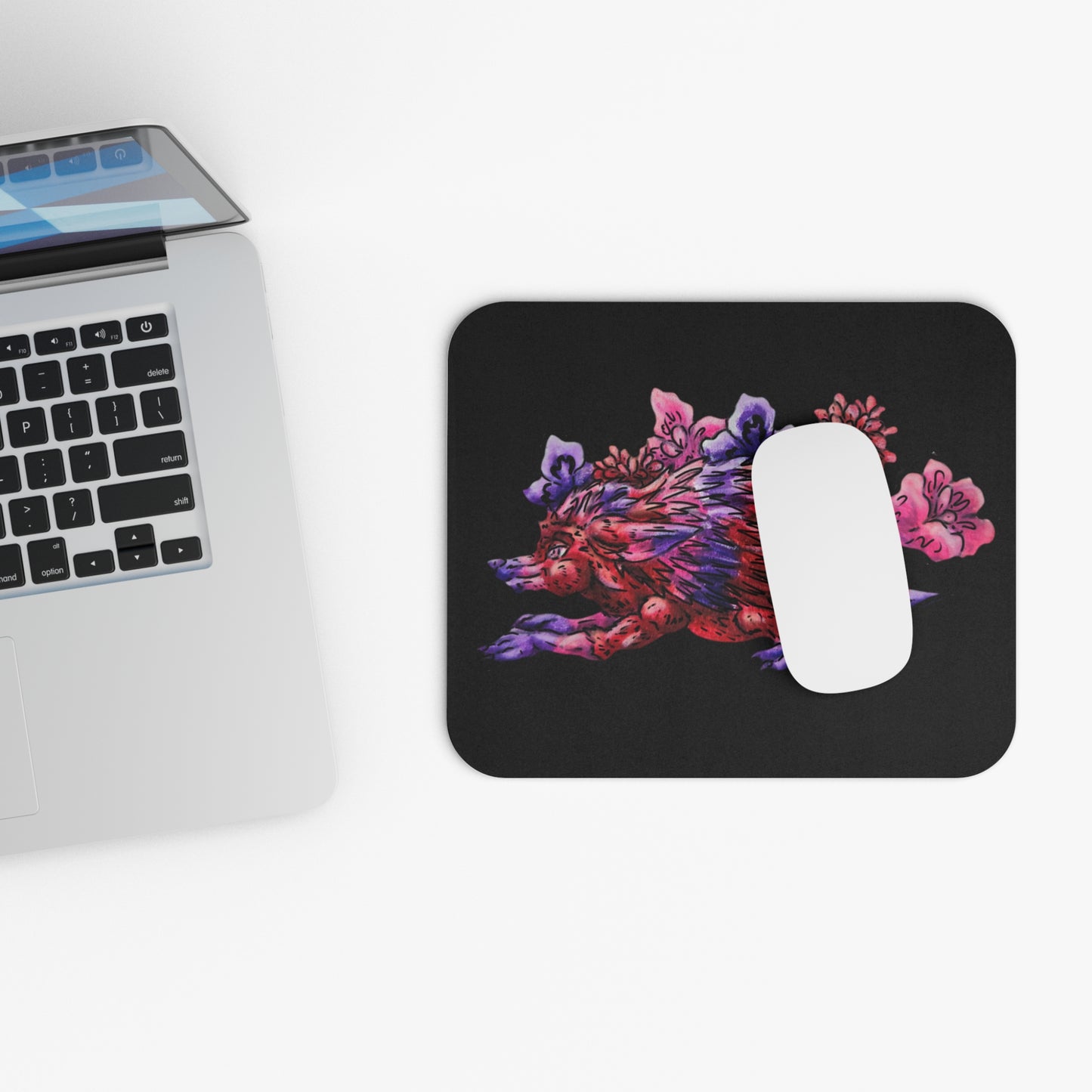 Azalea the Hedgehog Stretch Mouse Pad (Rectangle)
