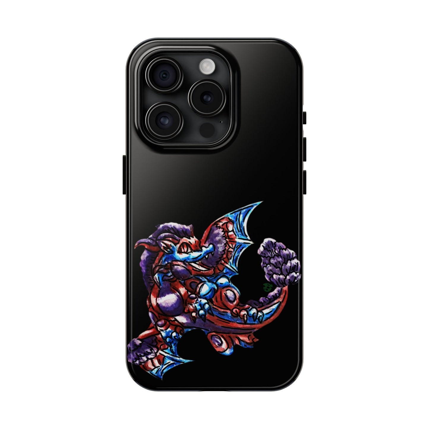 Cutesy January Dragon Twirl Tough Phone Cases