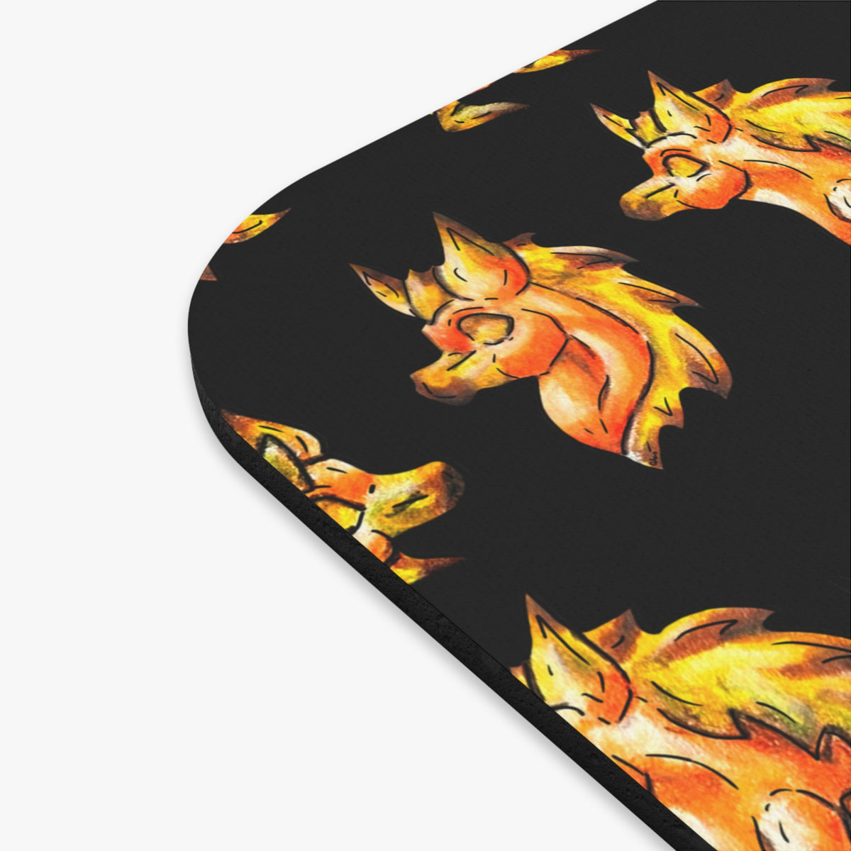 Chibi Aster the Hedgehog Pattern Mouse Pad (Rectangle)