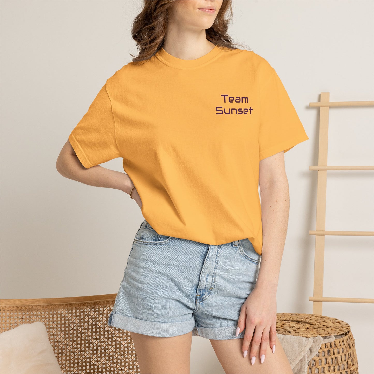 Team Sunset Hippocampus- Vibrant Ocean Fantasy Art- Marine Fantasy Illustration- Fantasy Ocean Art- T-shirt