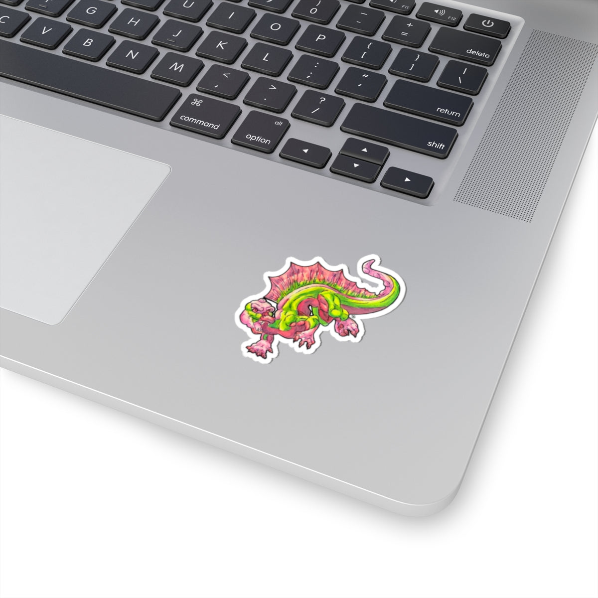 Cutesy Dimetrodon Jump Kiss-Cut Stickers