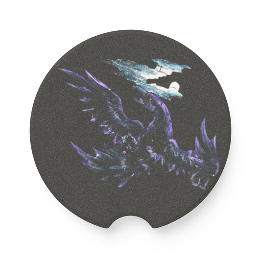 Spooks the Soapstone Car Coaster 2pc