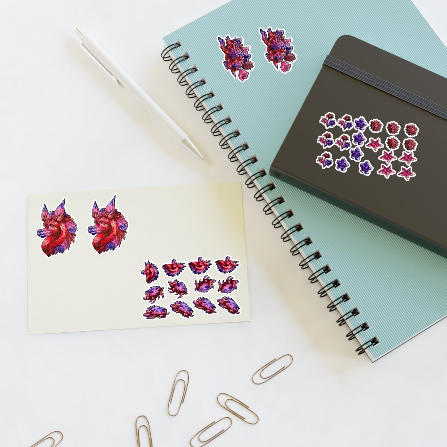 Azalea the Hedgehog Sticker Sheets 6"x4"