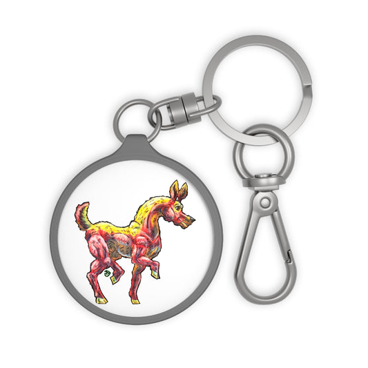 Lights the Doe Keyring Tag