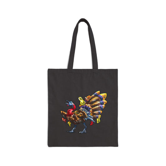 Jerkey and Cider Cotton Canvas Tote Bag