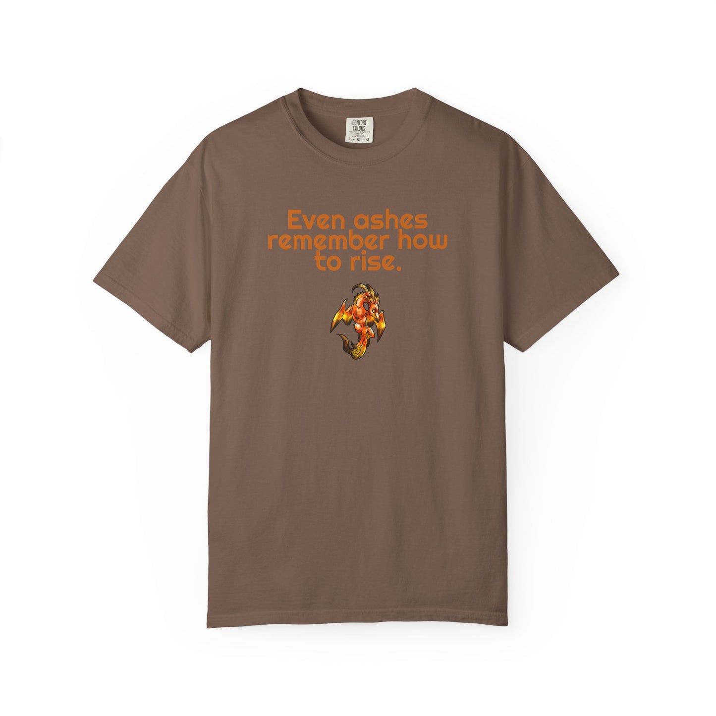 Chibi Cayene the Pheonix- Ashes Rise- Fantasy Bird Illustration- Majestic Phoenix- T-shirt