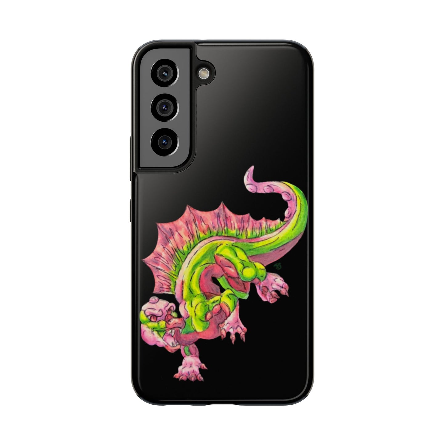 Cutesy Dimetrodon Jump Tough Phone Cases