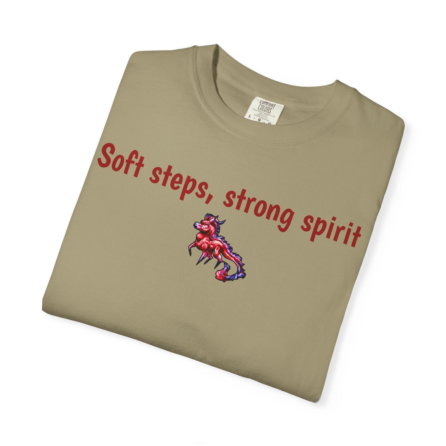Chibi Myer the Kirin- Soft steps, strong spirit T-shirt- Fantasy Nature- Mythical Creature- Kirin Lover Gift - Shirt