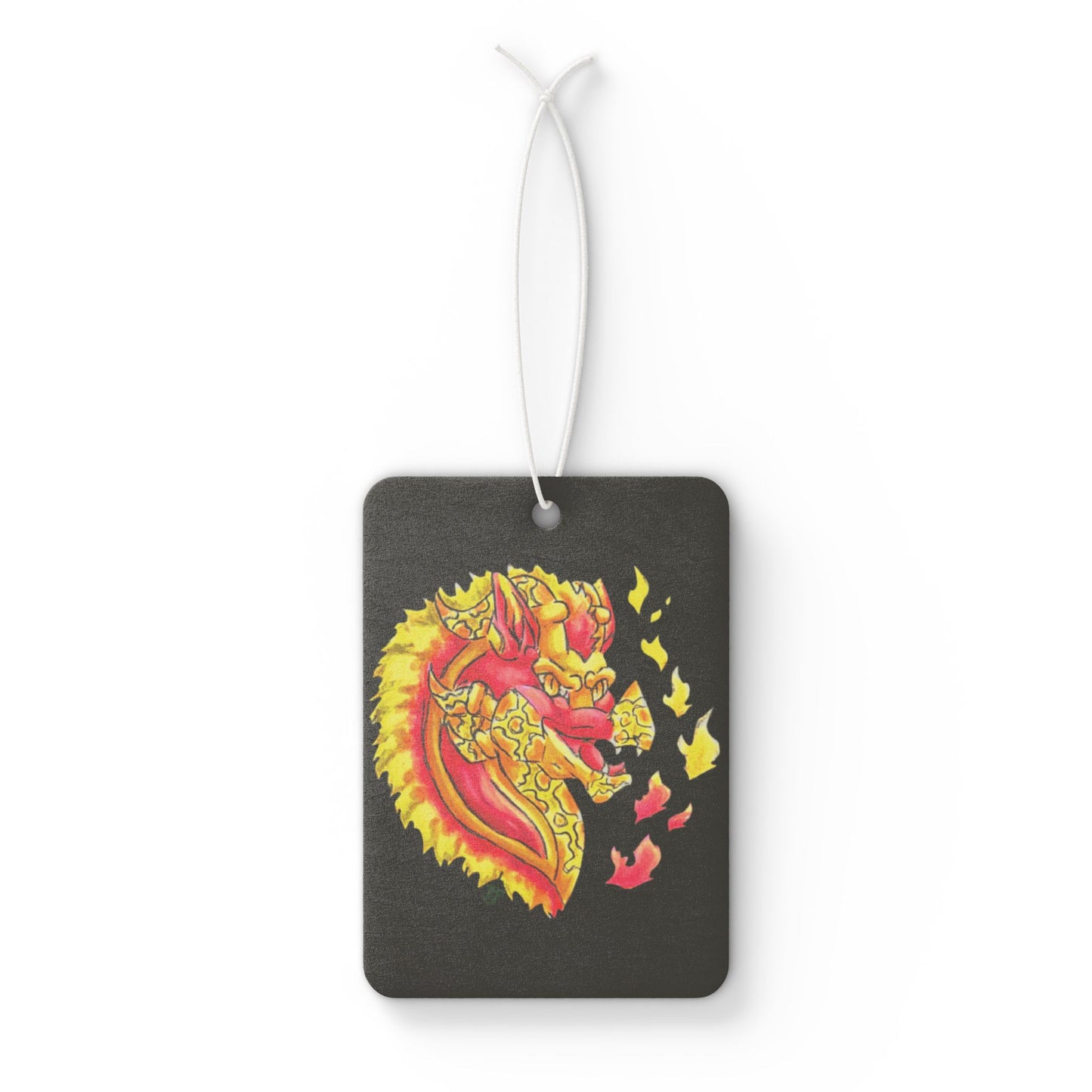 Cutesy Fire Dragon Car Air Freshener