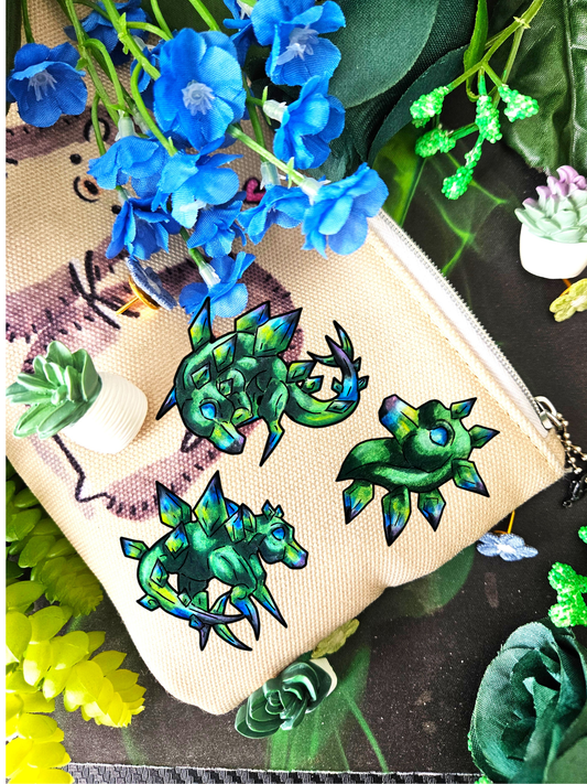 Chibi Arith the Stegosaurus 3pk Shrink Pins