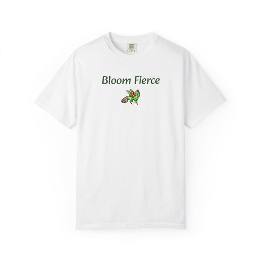 Chibi Spring Dragon- Bloom Fierce T-shirt- Fantasy Nature- Mythical Creature- Forest Guardian Art - Dragon Lover Gift - Shirt